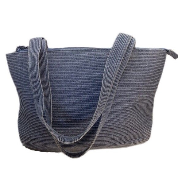 Liz Claiborne Hand Bag, The Villager, Robins Egg Blue ,W/ Matching Coin Purse - Picture 1 of 4